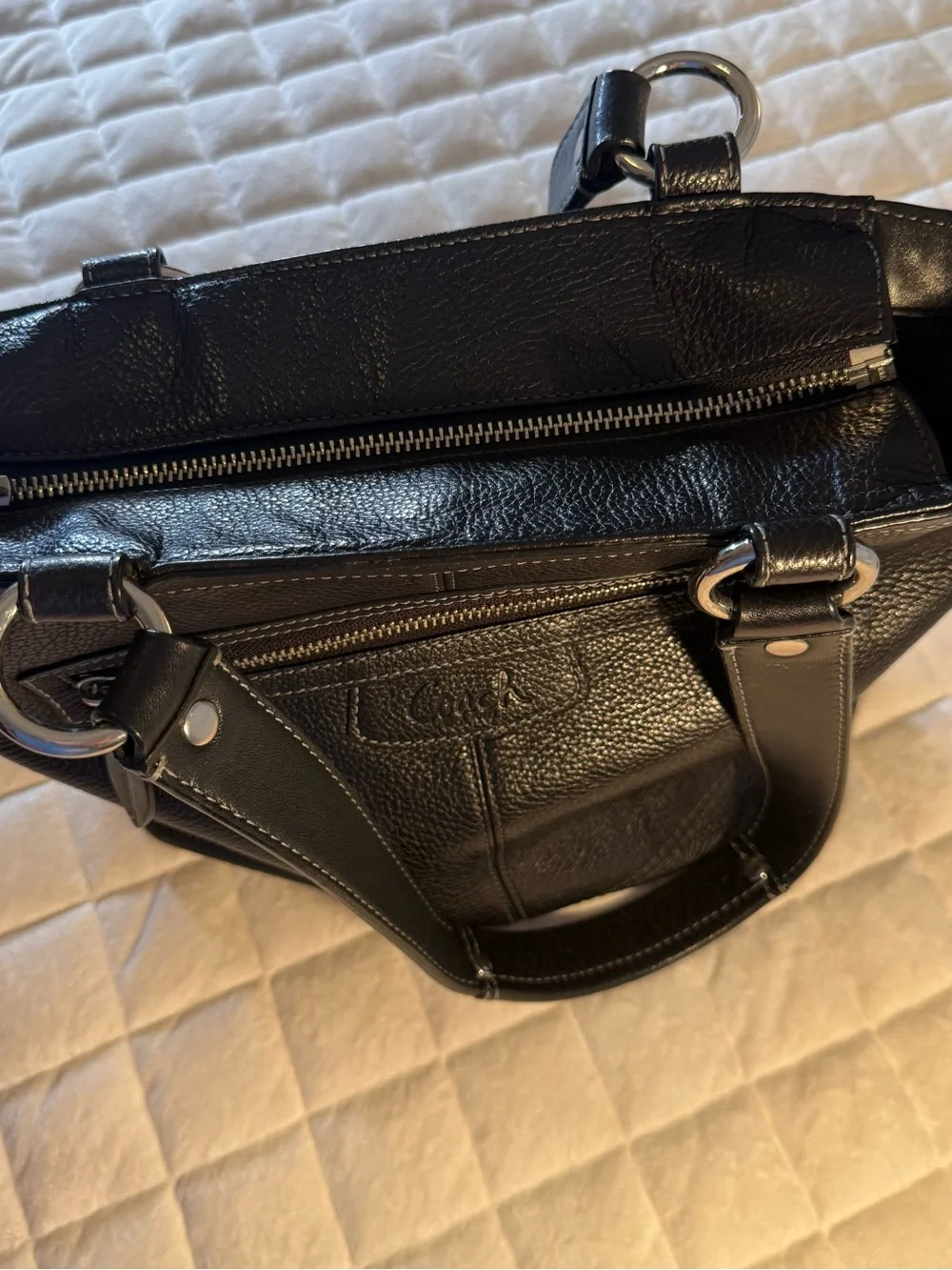 Coach authentic pleated